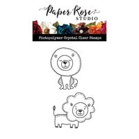 Paper Rose - Clear Photopolymer Stamps - Lion Duo