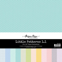 Paper Rose - 12 x 12 Collection Pack - Little Patterns 1.1