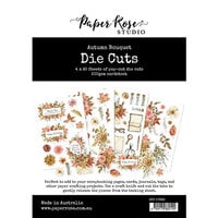 Paper Rose - Die Cuts - Autumn Bouquet