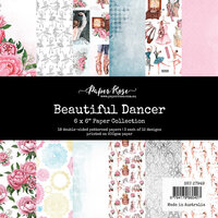 Paper Rose - 6 x 6 Collection Pack - Beautiful Dancer