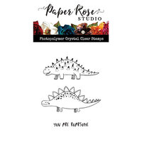 Paper Rose - Clear Photopolymer Stamps - You Are Roarsome