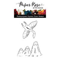 Paper Rose - Clear Photopolymer Stamps - Big Flyer