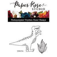 Paper Rose - Clear Photopolymer Stamps - Rex The Dino