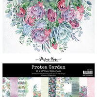 Paper Rose - 12 x 12 Collection Pack - Protea Garden