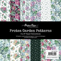 Paper Rose - 6 x 6 Collection Pack - Protea Garden Patterns