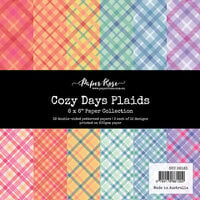 Paper Rose - 6 x 6 Collection Pack - Cozy Days Plaids