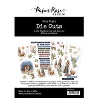 Paper Rose - Christmas - Die Cuts - Holy Night