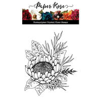 Paper Rose - Clear Photopolymer Stamps - Protea Bouquet