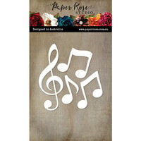 Paper Rose - Dies - Large Music Notes