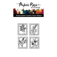 Paper Rose - Clear Photopolymer Stamps - Floral Postage 2