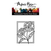 Paper Rose - Clear Photopolymer Stamps - Floral Frame 4
