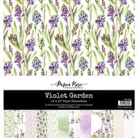 Paper Rose - 12 x 12 Collection Pack - Violet Garden