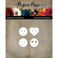 Paper Rose - Dies - Emoji Set