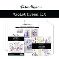 Paper Rose - Cardmaking Kit - Violet Dream