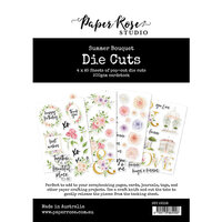 Paper Rose - Die Cuts - Summer Bouquet