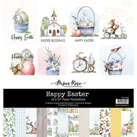 Paper Rose - 12 x 12 Collection Pack - Happy Easter