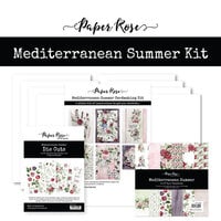 Paper Rose - Cardmaking Kit - Mediterranean Summer