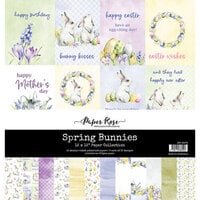 Paper Rose - 12 x 12 Collection Pack - Spring Bunnies