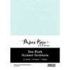 Paper Rose - A5 Shimmer Cardstock - Sea Mist - 10 Pack