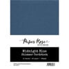 Paper Rose - A5 Shimmer Cardstock - Midnight Blue - 10 Pack