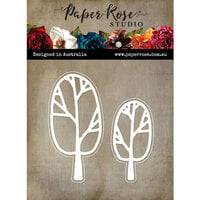 Paper Rose - Dies - Abstract Trees
