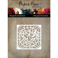 Paper Rose - Dies - Stained Glass - Dove