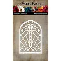 Paper Rose - Dies - Stained Glass - Church Window