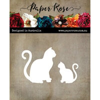 Paper Rose - Dies - Sitting Cats