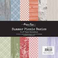 Paper Rose - 6 x 6 Collection Pack - Summer Picnic Basics