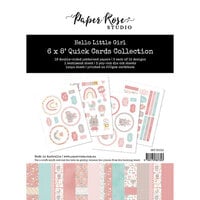 Paper Rose - Quick Cards - Hello Little Girl