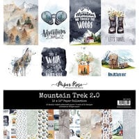 Paper Rose - 12 x 12 Collection Pack - Mountain Trek 2.0