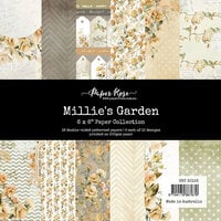 Paper Rose - 6 x 6 Collection Pack - Millie's Garden