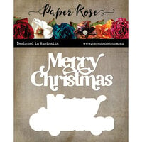 Paper Rose - Dies - Christmas Friends - Merry Christmas