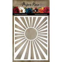 Paper Rose - Dies - Sunburst Coverplate