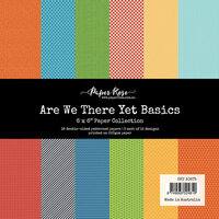 Paper Rose - 6 x 6 Collection Pack - Are We There Yet Basics