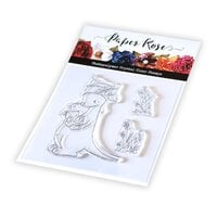 Paper Rose - Clear Photopolymer Stamps - Christmas Kangaroos