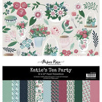 Paper Rose - 12 x 12 Collection Pack - Katie's Tea Party