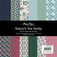 Paper Rose - 6 x 6 Collection Pack - Katie's Tea Party