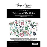 Paper Rose - Embossed Die Cuts - Katie's Tea Party