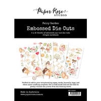 Paper Rose - Embossed Die Cuts - Fairy Garden