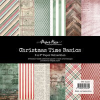 Paper Rose - 6 x 6 Collection Pack - Christmas Time Basics