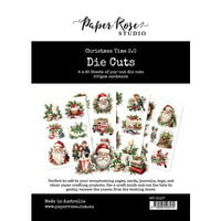 Paper Rose - Die Cuts - Christmas Time 2