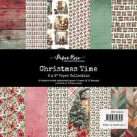 Paper Rose - 6 x 6 Collection Pack - Christmas Time