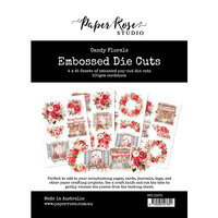 Paper Rose - Candy Kisses Collection - Die Cuts - Candy Florals