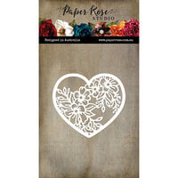 Paper Rose - Wedding Blooms Collection - Dies - Heart