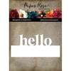 Paper Rose - Botanical Blooms Collection - Dies - Hello Border Word