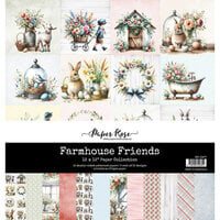 Paper Rose - Farmhouse Friends Collection - 12 x 12 Paper Pack
