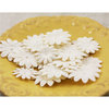 Prima - E Line - Daisy Delicacies Collection - Flower Embellishments - White