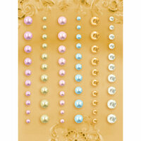 Prima - E Line - Self Adhesive Pearls and Crystals - Bling - Assortment 26