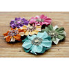 Prima - Homespun Elegance Collection - Flower Embellishments - Vintage, CLEARANCE